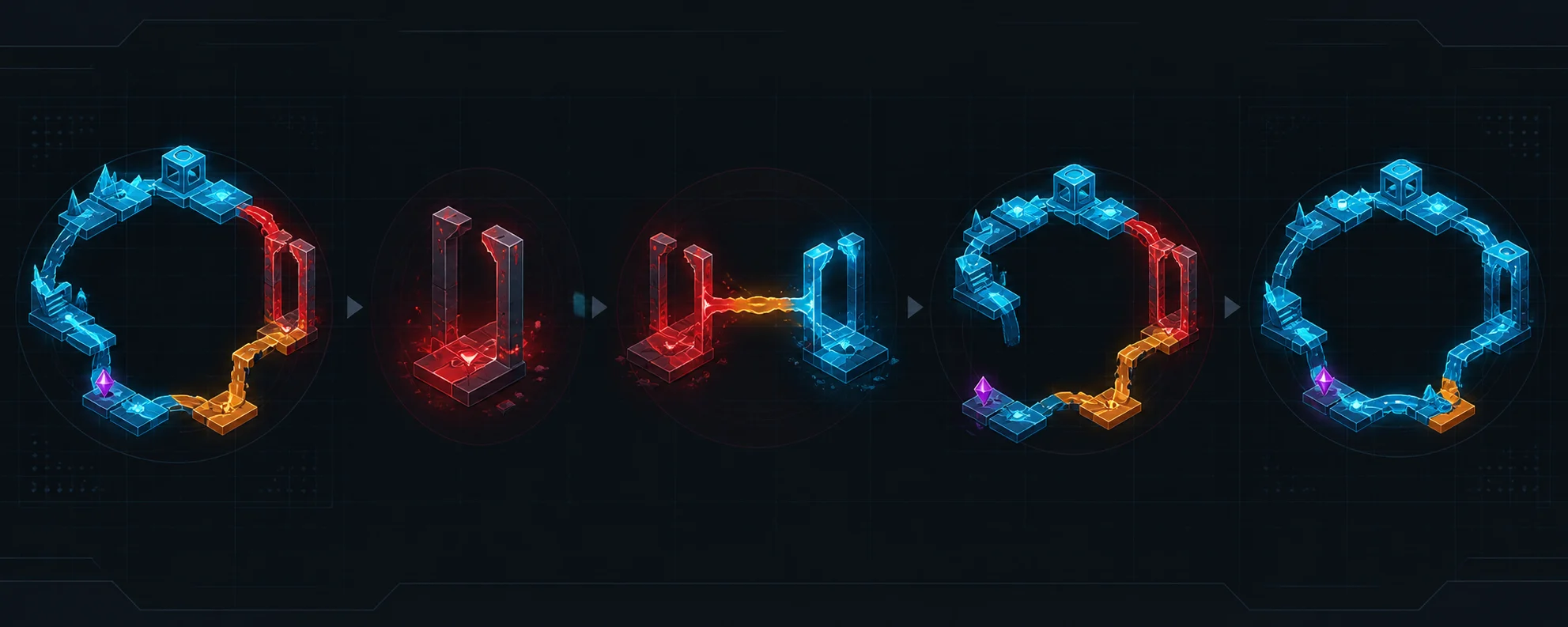Five-step first-Demon practice sequence from route mapping to full runs